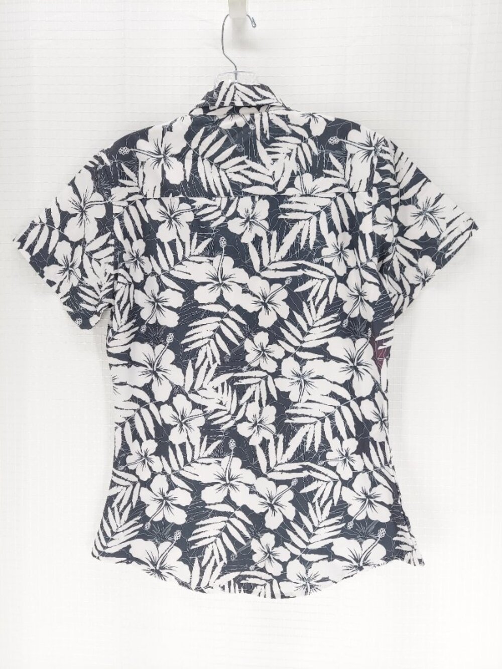 Dixxon Aloha Series Hibiscus Hawaiian Button-Down Party Shirt Women's Size M - Picture 2 of 9